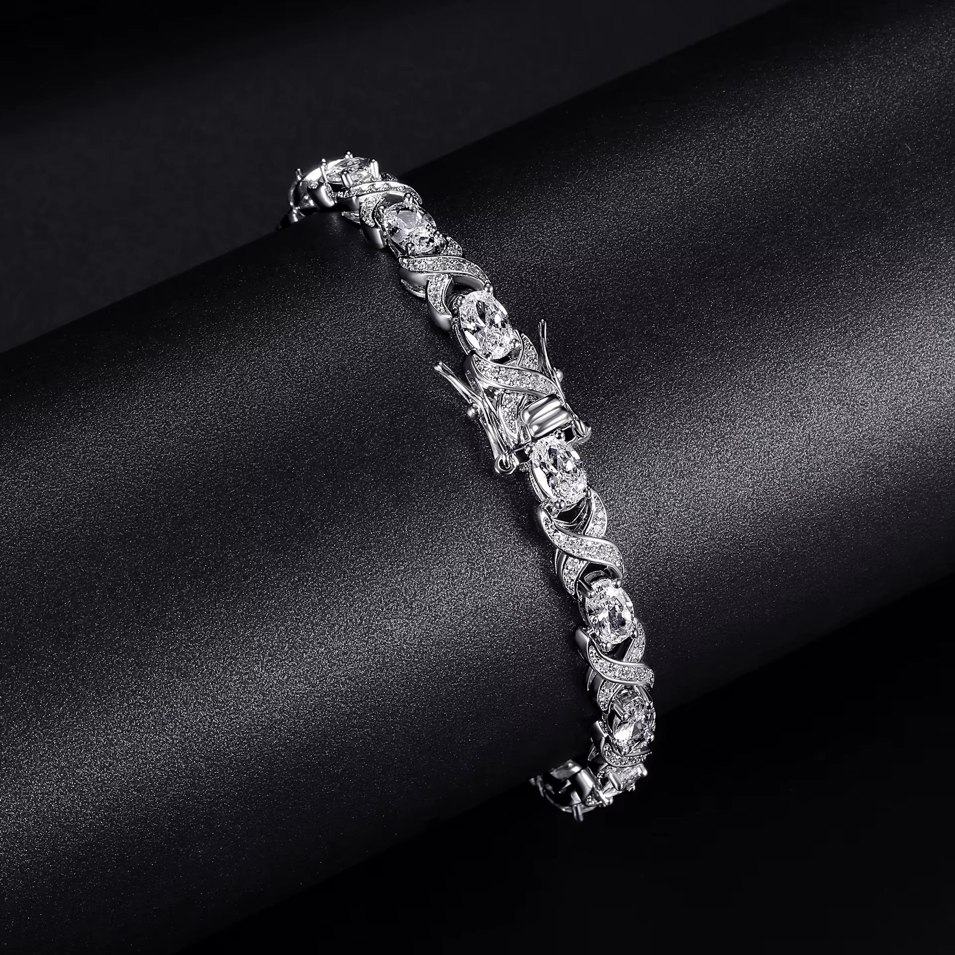 Light Luxury Zircon Tennis Bracelet 