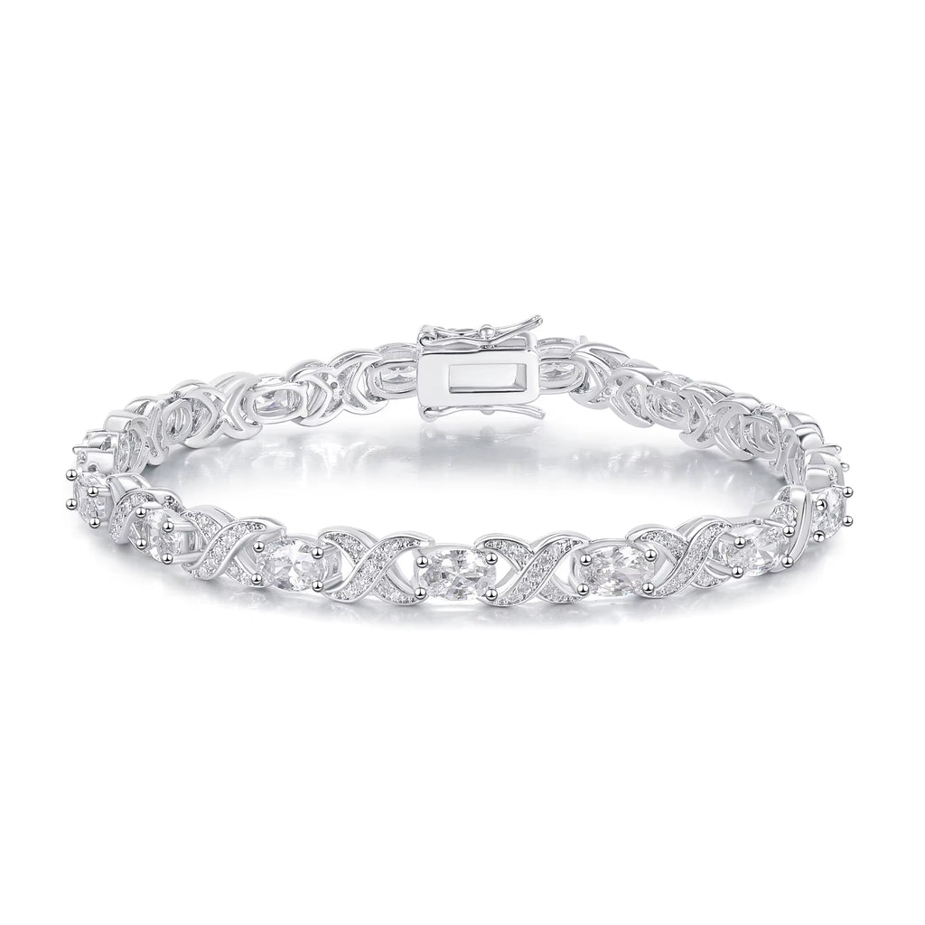 Light Luxury Zircon Tennis Bracelet 