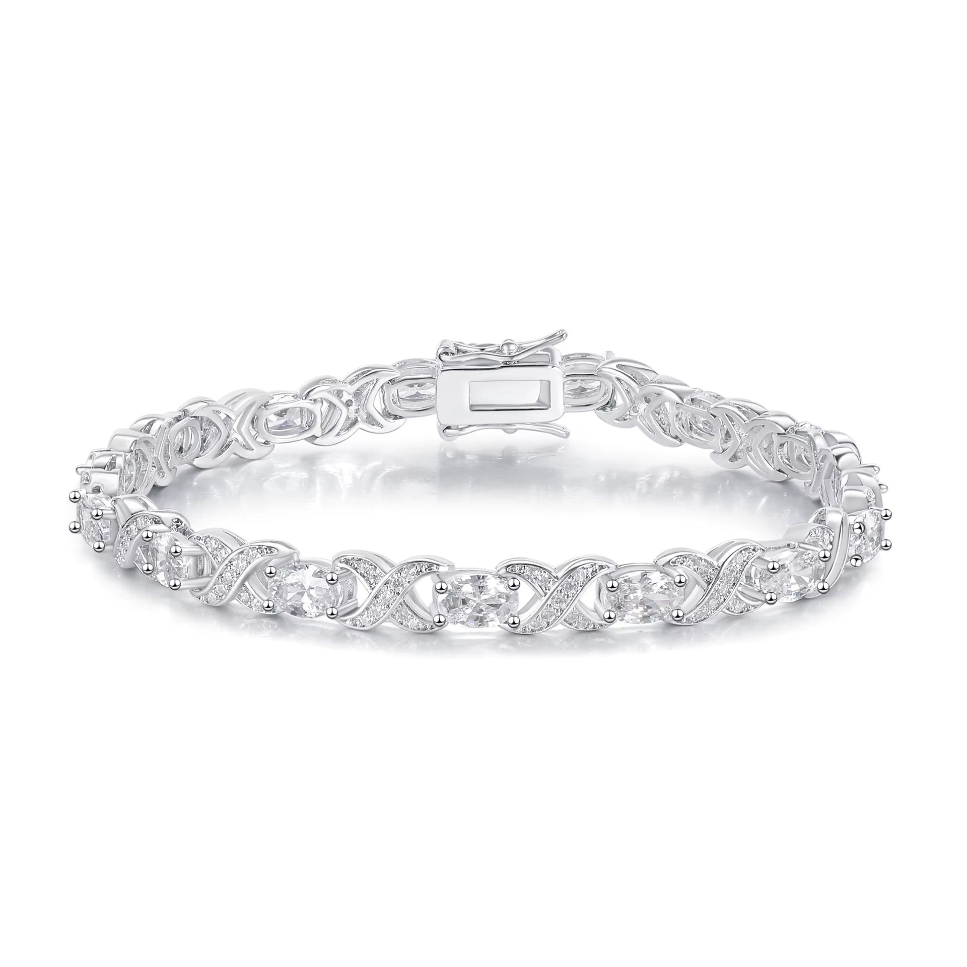 Light Luxury Zircon Tennis Bracelet 